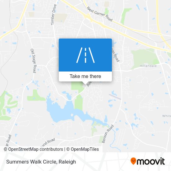 Mapa de Summers Walk Circle