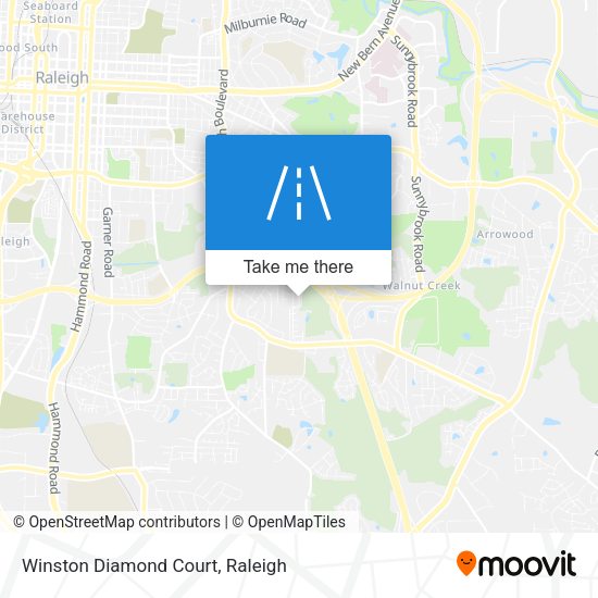 Winston Diamond Court map