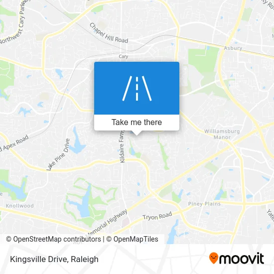 Kingsville Drive map