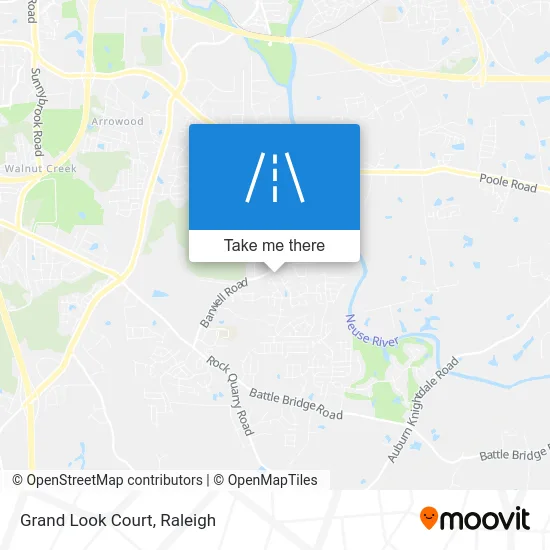 Grand Look Court map