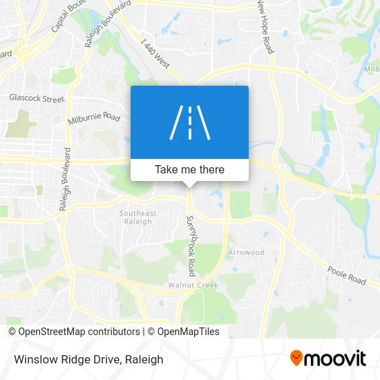 Winslow Ridge Drive map