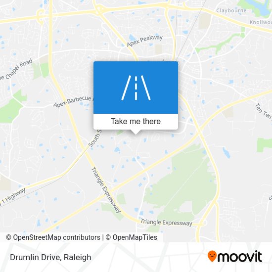 Mapa de Drumlin Drive