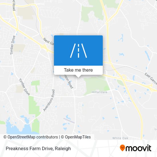 Mapa de Preakness Farm Drive