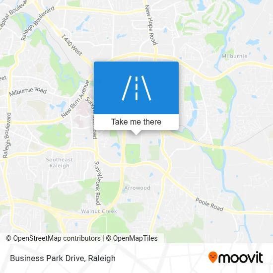Business Park Drive map