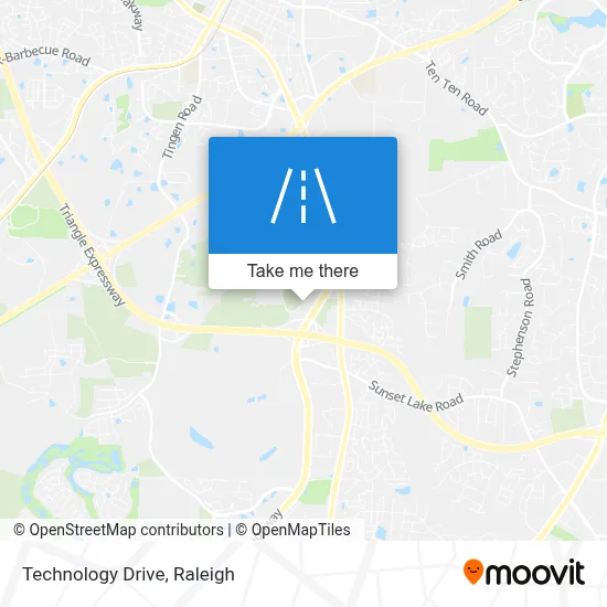Technology Drive map