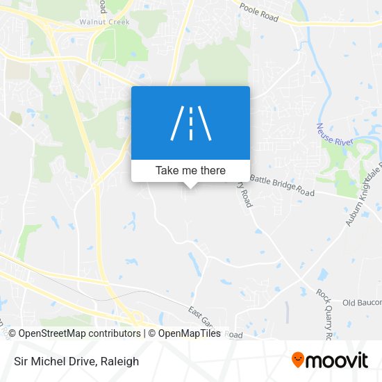 Mapa de Sir Michel Drive