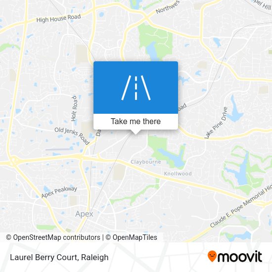 Laurel Berry Court map