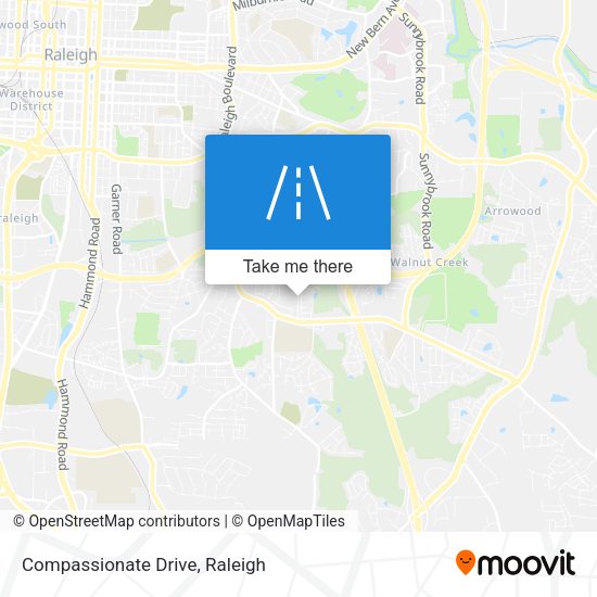 Mapa de Compassionate Drive