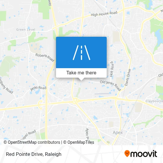 Mapa de Red Pointe Drive