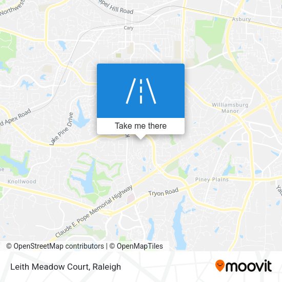 Mapa de Leith Meadow Court