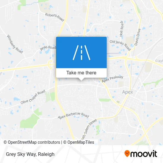 Grey Sky Way map