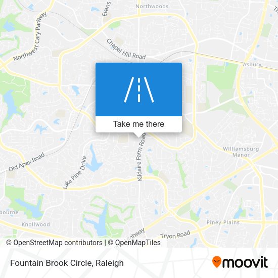 Fountain Brook Circle map