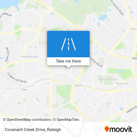 Mapa de Covenant Creek Drive