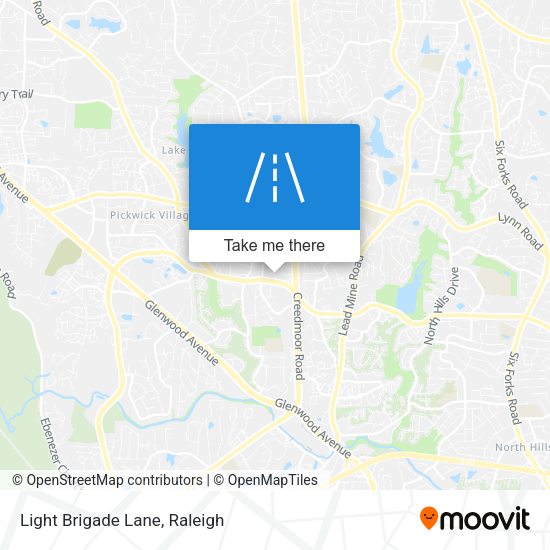 Light Brigade Lane map