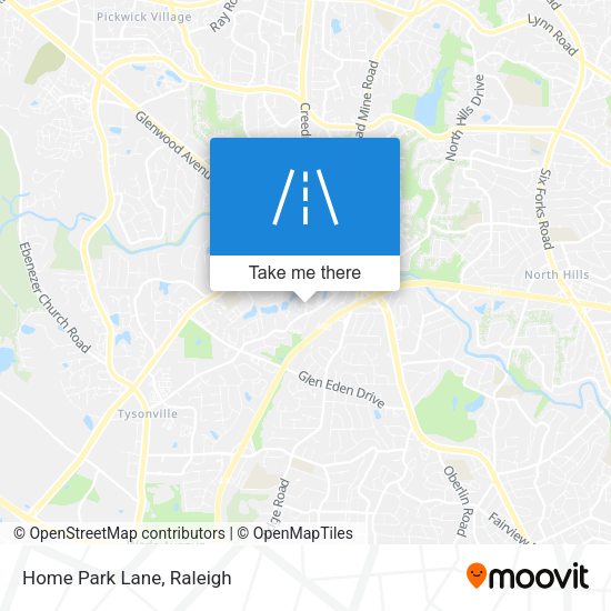 Mapa de Home Park Lane