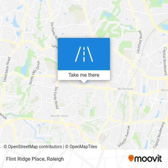 Flint Ridge Place map