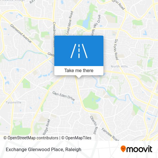 Exchange Glenwood Place map