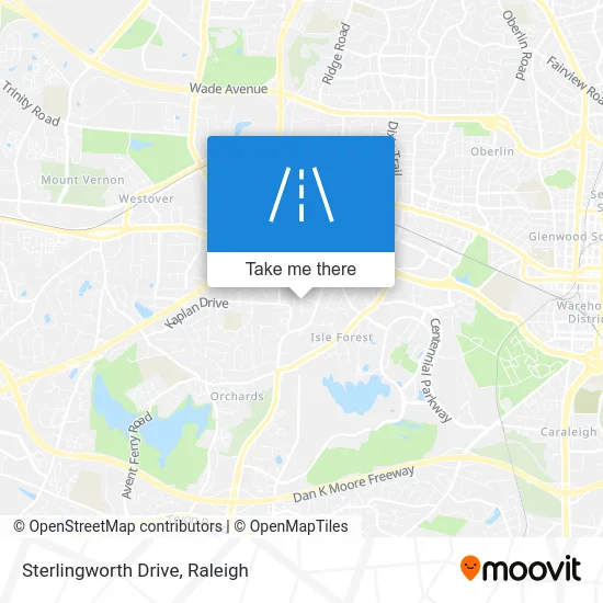 Sterlingworth Drive map