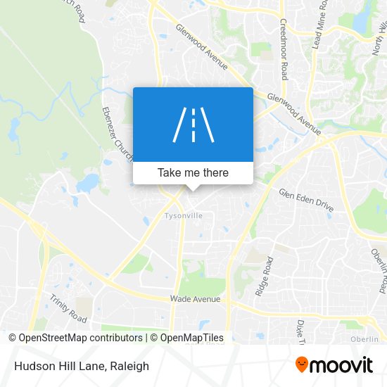 Mapa de Hudson Hill Lane