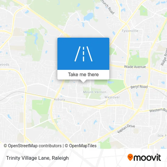 Mapa de Trinity Village Lane