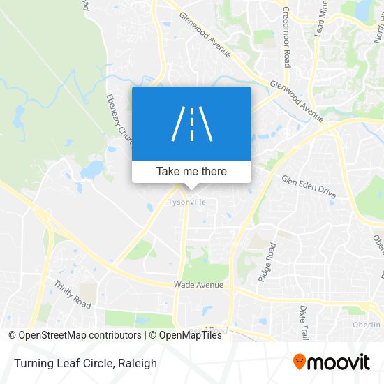 Turning Leaf Circle map
