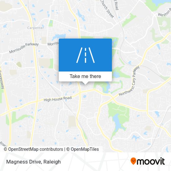 Mapa de Magness Drive
