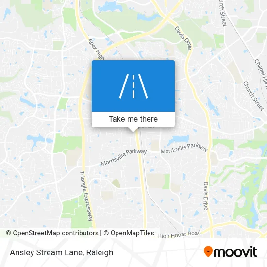 Ansley Stream Lane map