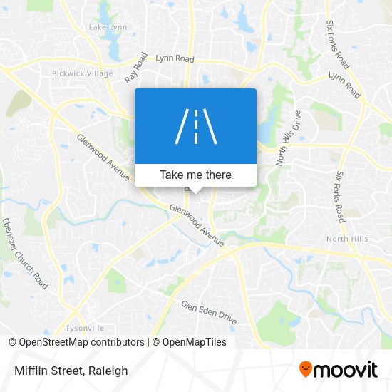 Mifflin Street map