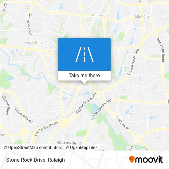 Stone Rock Drive map