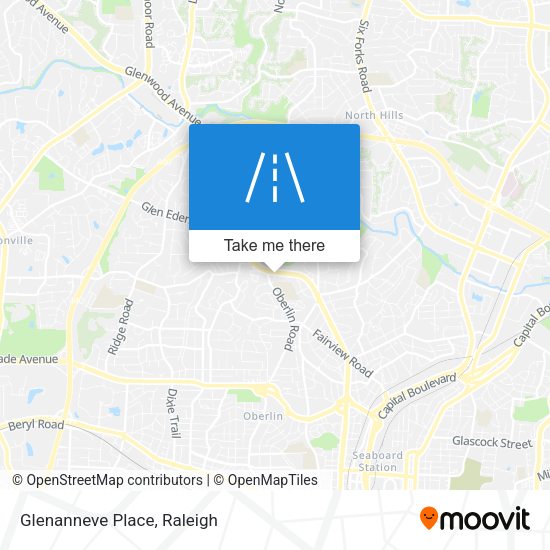 Mapa de Glenanneve Place