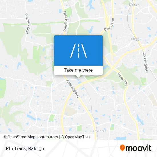 Rtp Trails map