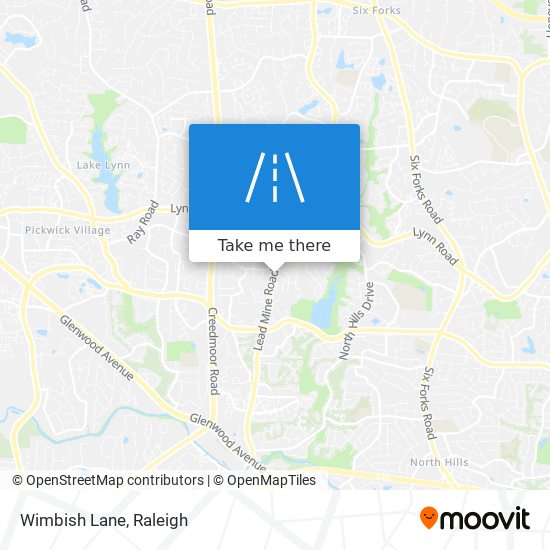 Wimbish Lane map