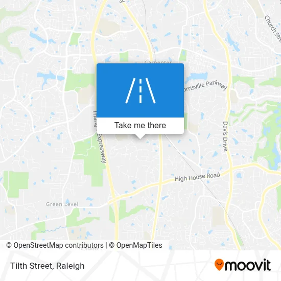 Tilth Street map