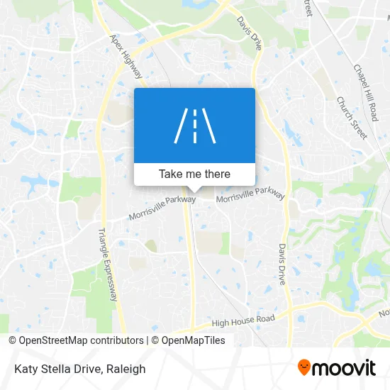 Katy Stella Drive map