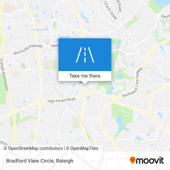 Bradford View Circle map