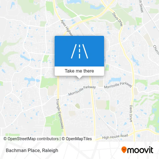 Bachman Place map