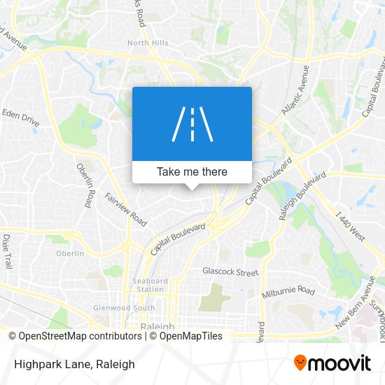 Mapa de Highpark Lane