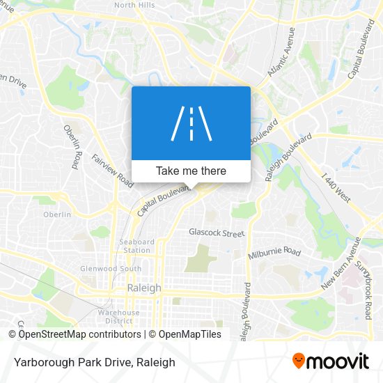 Yarborough Park Drive map