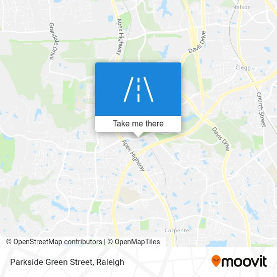 Parkside Green Street map