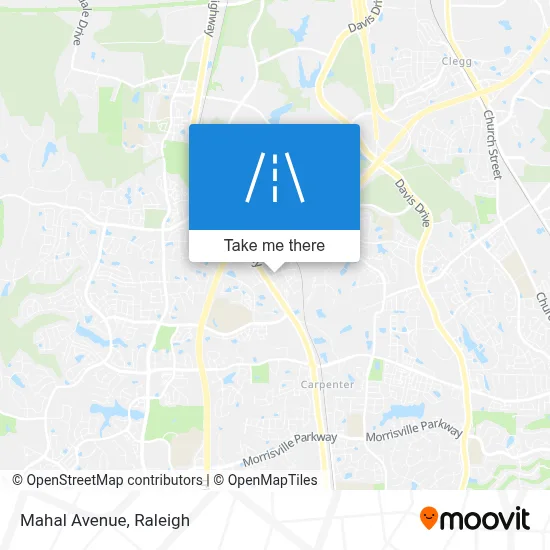 Mahal Avenue map