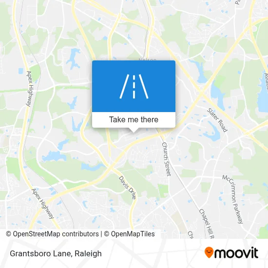 Grantsboro Lane map