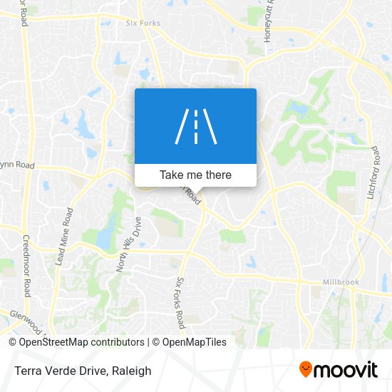 Terra Verde Drive map