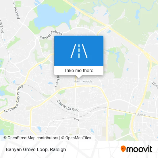 Banyan Grove Loop map