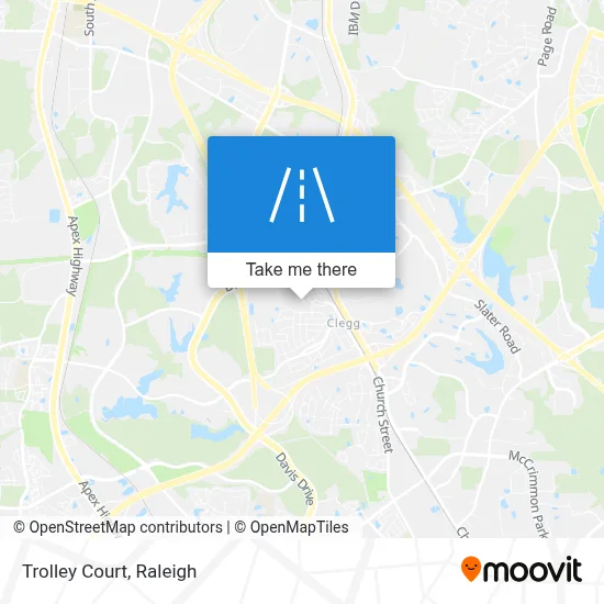 Trolley Court map