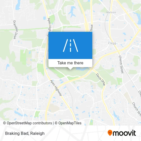 Braking Bad map