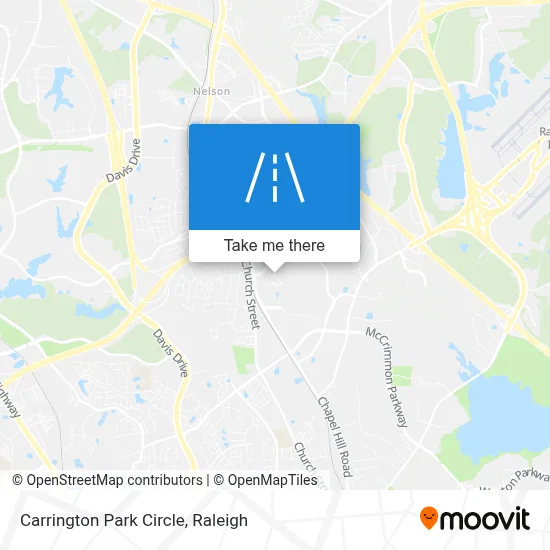 Carrington Park Circle map