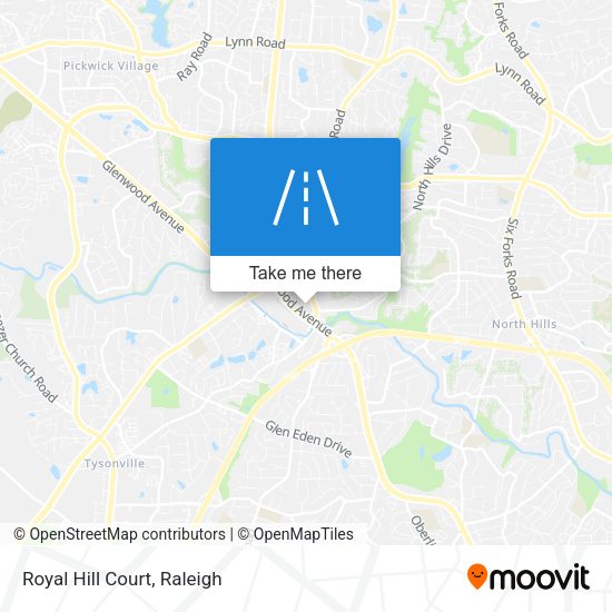 Mapa de Royal Hill Court