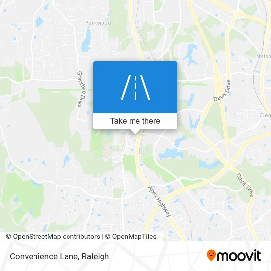 Convenience Lane map