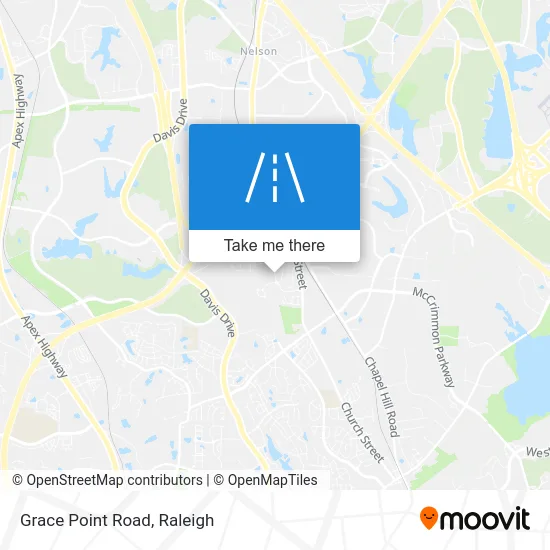 Grace Point Road map