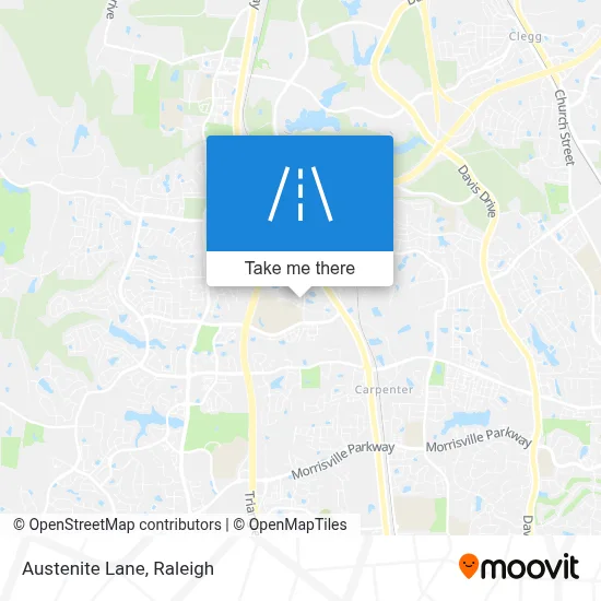 Austenite Lane map